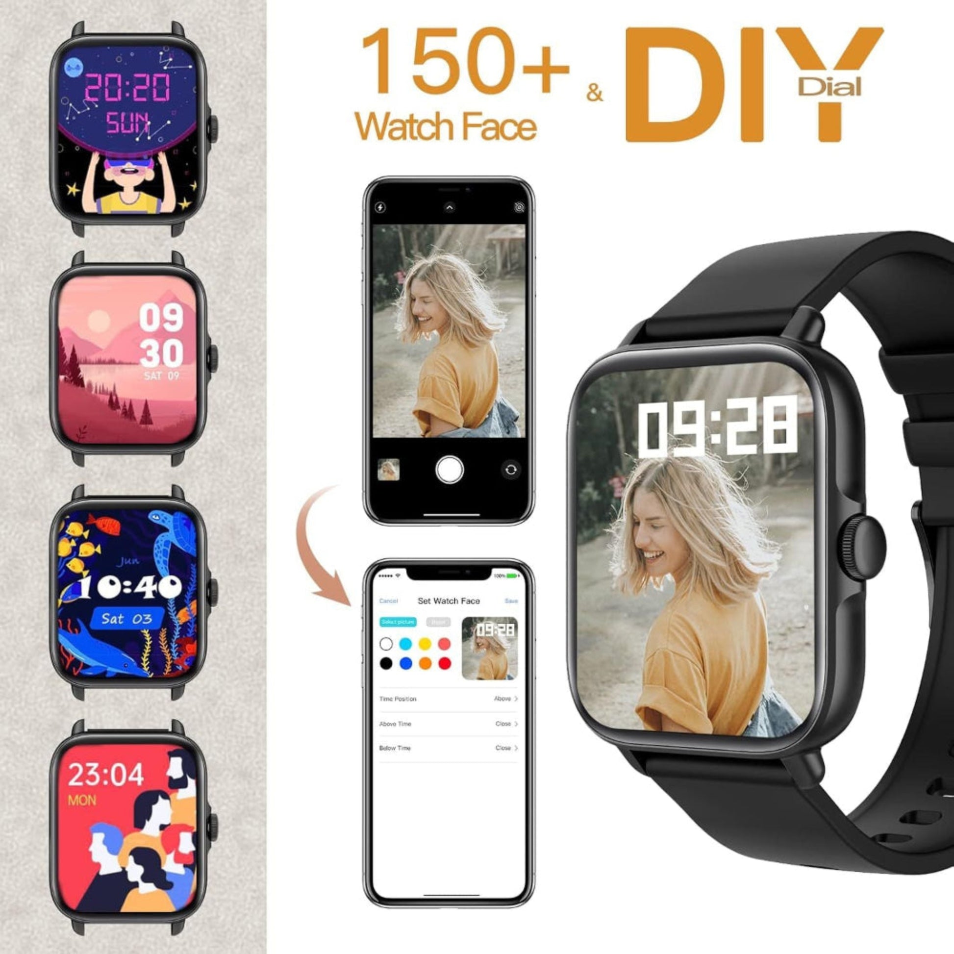 AK 96 Apple Smart Watch For Men And Women
